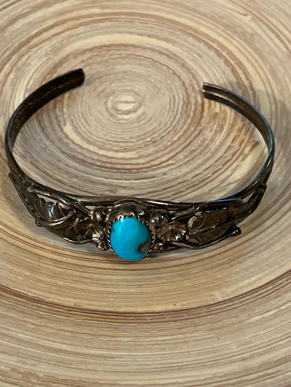 Vintage Native American Turquoise cuff  Bracelet